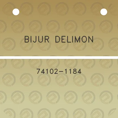 bijur-delimon-74102-1184