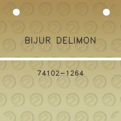 bijur-delimon-74102-1264