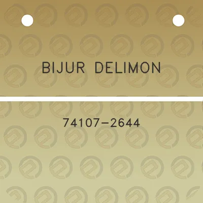 bijur-delimon-74107-2644