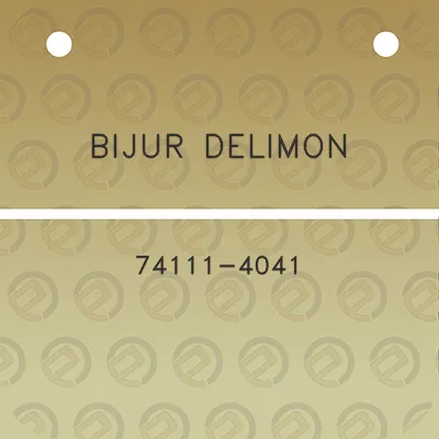 bijur-delimon-74111-4041