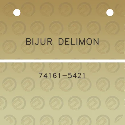 bijur-delimon-74161-5421