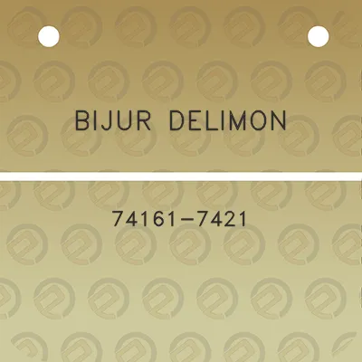 bijur-delimon-74161-7421