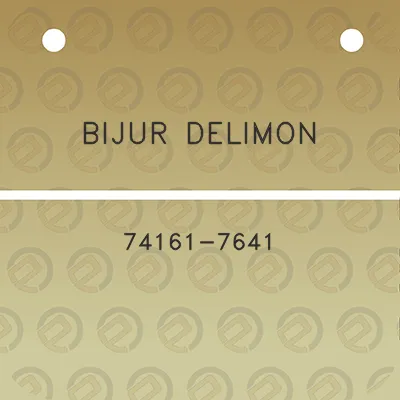 bijur-delimon-74161-7641