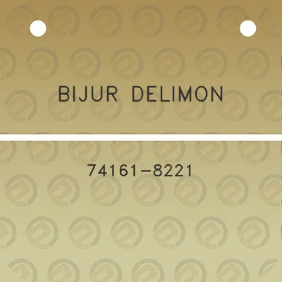 bijur-delimon-74161-8221