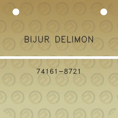 bijur-delimon-74161-8721