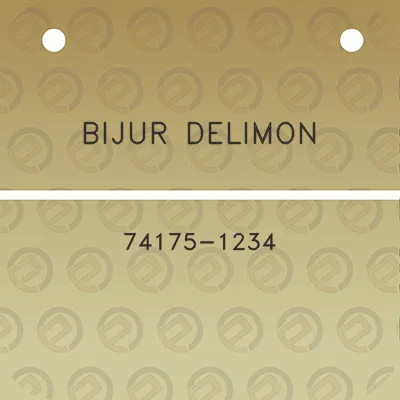 bijur-delimon-74175-1234