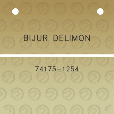 bijur-delimon-74175-1254