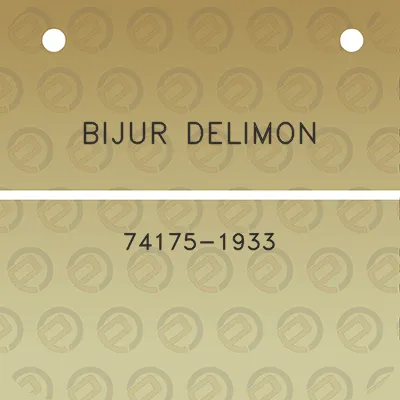 bijur-delimon-74175-1933