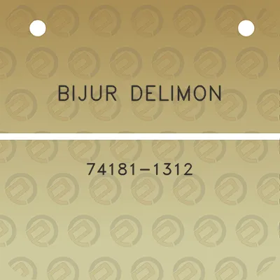 bijur-delimon-74181-1312