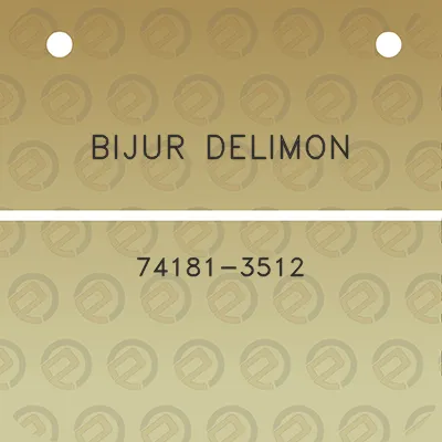 bijur-delimon-74181-3512