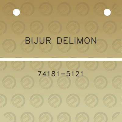 bijur-delimon-74181-5121