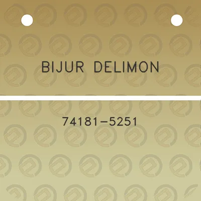 bijur-delimon-74181-5251