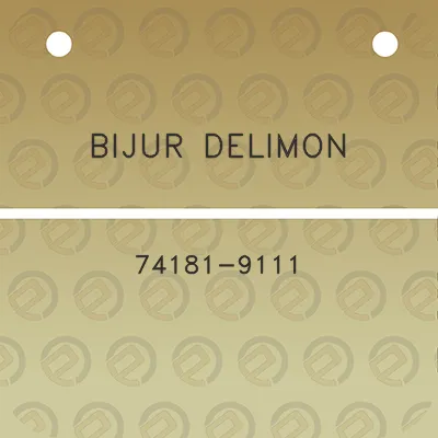 bijur-delimon-74181-9111