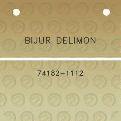 bijur-delimon-74182-1112