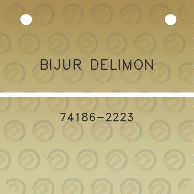 bijur-delimon-74186-2223