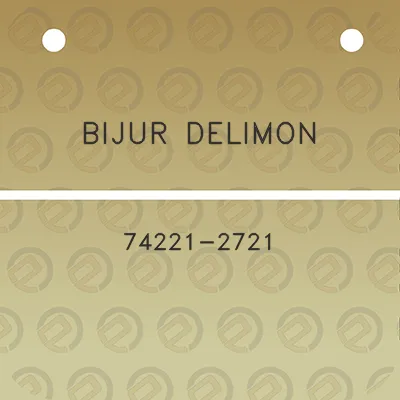 bijur-delimon-74221-2721