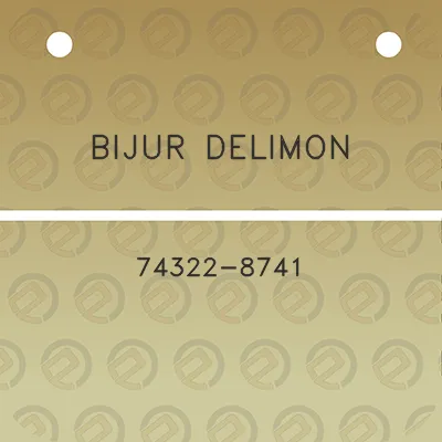 bijur-delimon-74322-8741