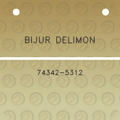 bijur-delimon-74342-5312