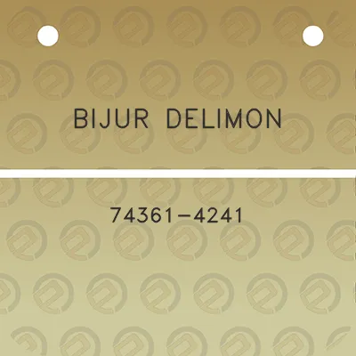 bijur-delimon-74361-4241