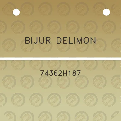 bijur-delimon-74362h187