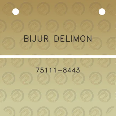 bijur-delimon-75111-8443