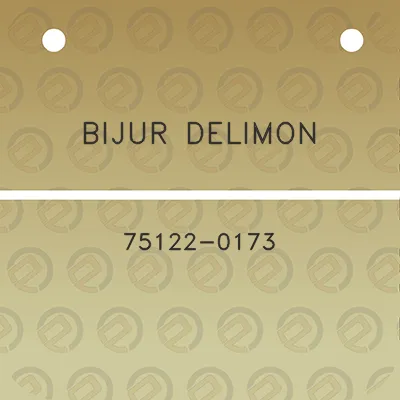 bijur-delimon-75122-0173