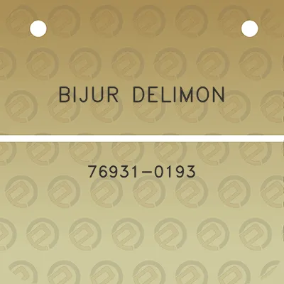 bijur-delimon-76931-0193