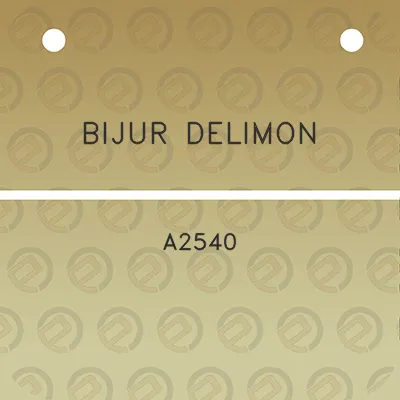 bijur-delimon-a2540