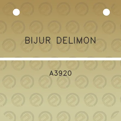 bijur-delimon-a3920