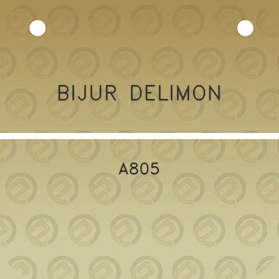 bijur-delimon-a805