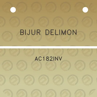 bijur-delimon-ac182inv