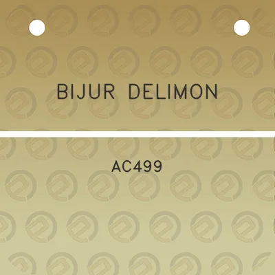 bijur-delimon-ac499