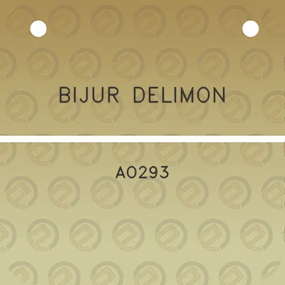 bijur-delimon-ao293