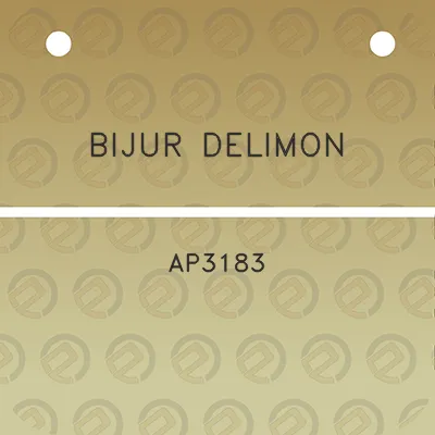 bijur-delimon-ap3183