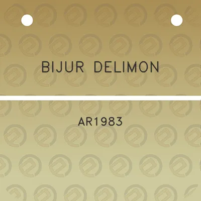 bijur-delimon-ar1983