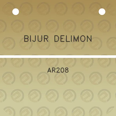 bijur-delimon-ar208