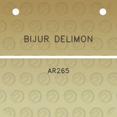 bijur-delimon-ar265