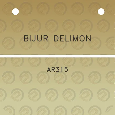 bijur-delimon-ar315