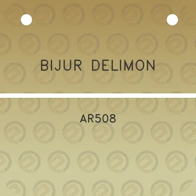 bijur-delimon-ar508