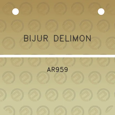 bijur-delimon-ar959