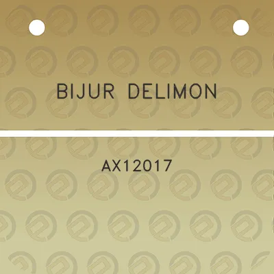 bijur-delimon-ax12017