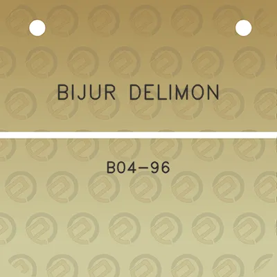 bijur-delimon-b04-96