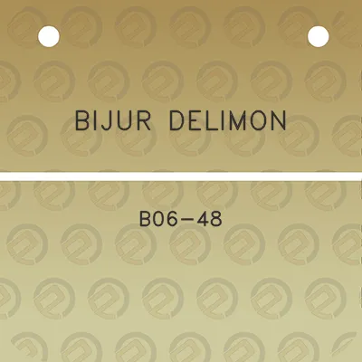 bijur-delimon-b06-48