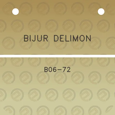 bijur-delimon-b06-72