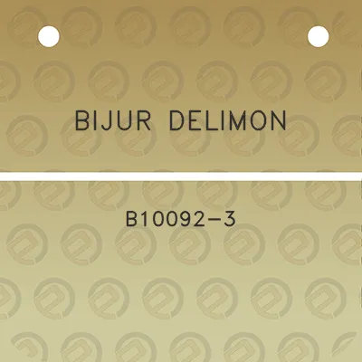 bijur-delimon-b10092-3