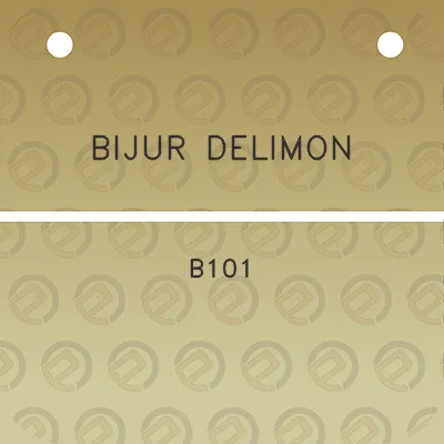 bijur-delimon-b101