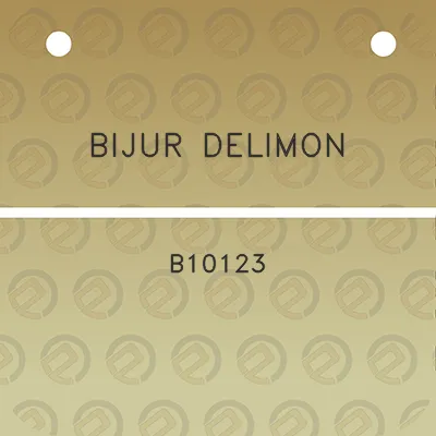 bijur-delimon-b10123