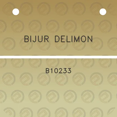 bijur-delimon-b10233