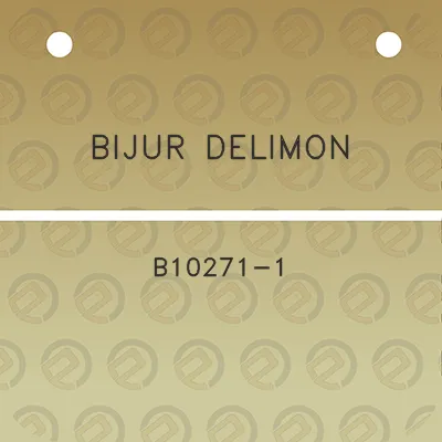 bijur-delimon-b10271-1