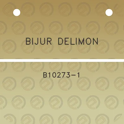 bijur-delimon-b10273-1